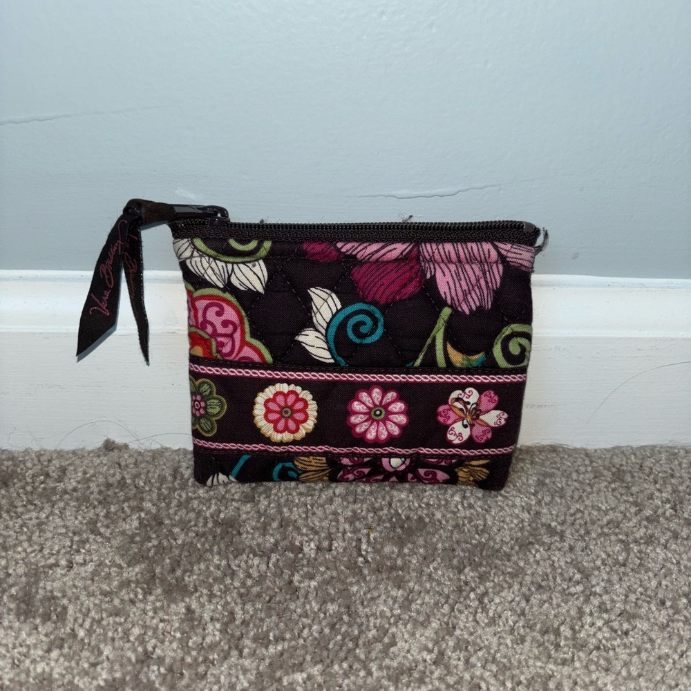 💕 Vera Bradley Mod Floral Coin Zipper Pouch